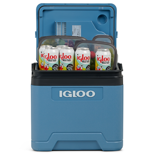 Automobilinis šaldytuvas Igloo 24 L, DC 12 V, mėlynas  Prekė-IE24DC
