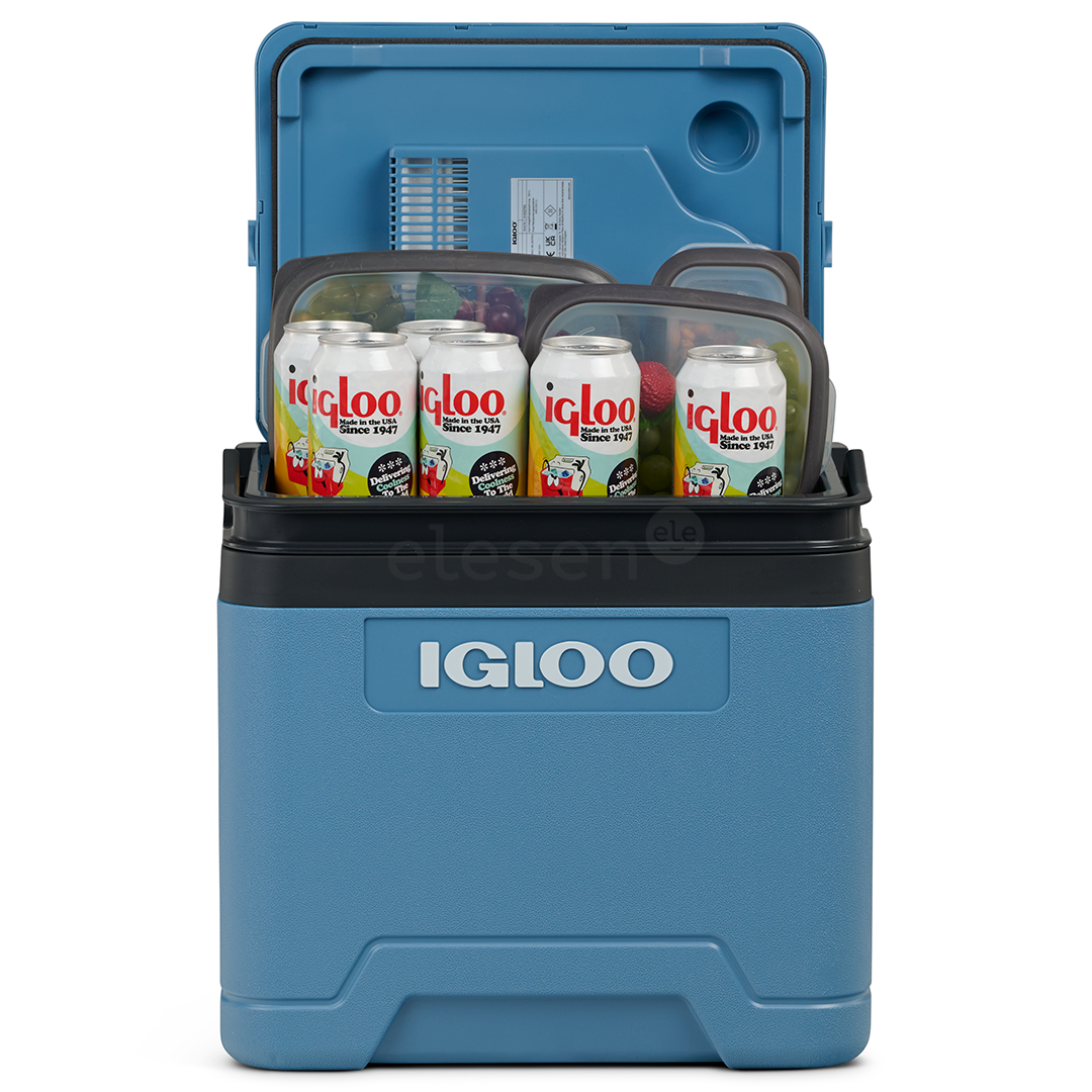 Automobilinis šaldytuvas Igloo 24 L, DC 12 V, mėlynas  Prekė-IE24DC
