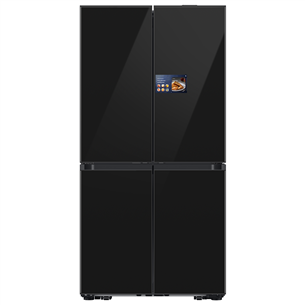 Samsung Bespoke AI Home, 654 L, height 186 cm, black - SBS Refrigerator RM90F67CECEO