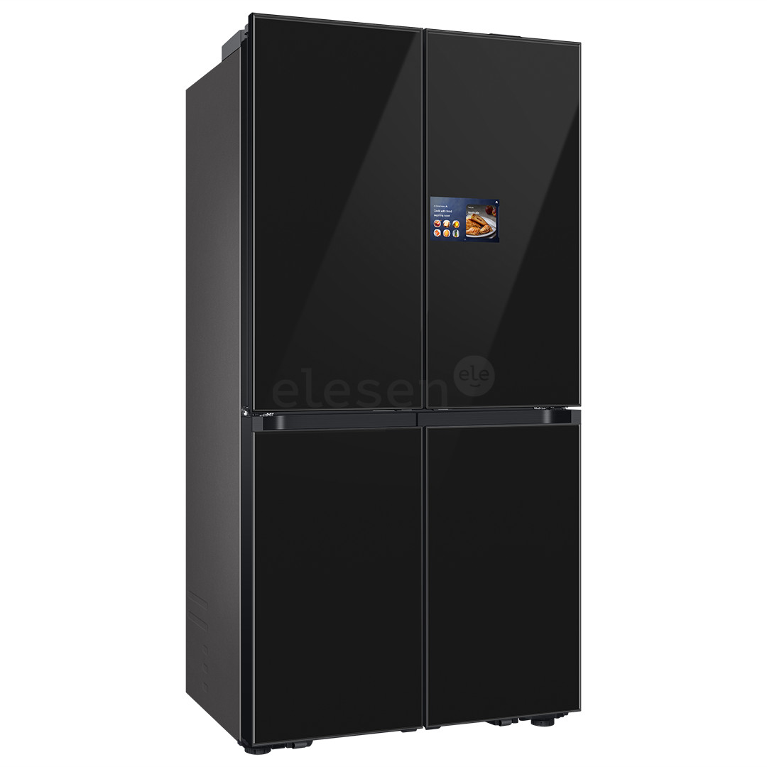 Samsung Bespoke AI Home, 654 L, height 186 cm, black - SBS Refrigerator