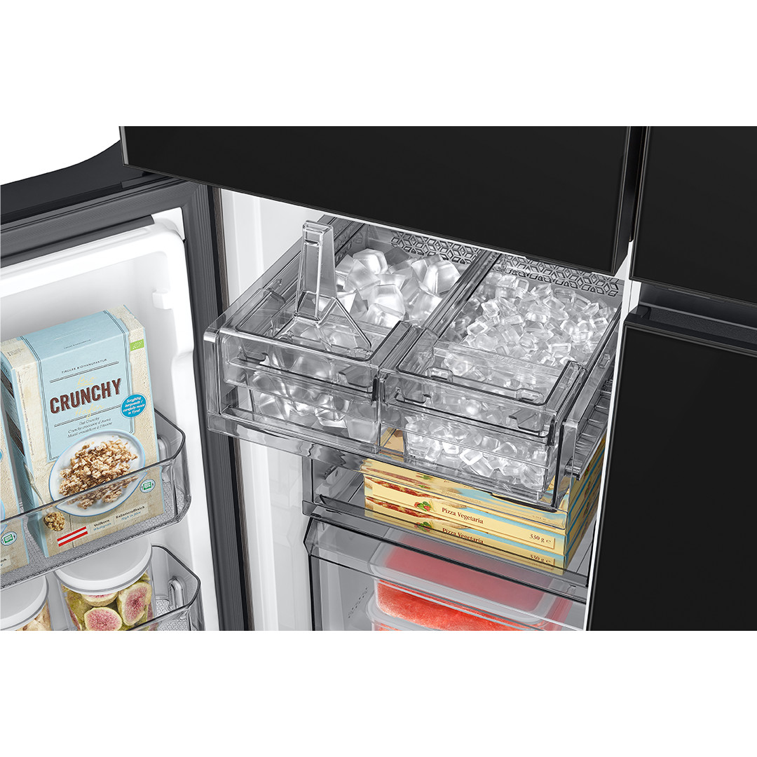 Samsung Bespoke AI Home, 654 L, height 186 cm, black - SBS Refrigerator
