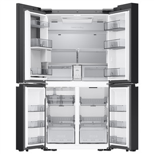 Samsung Bespoke AI Home, 654 L, height 186 cm, black - SBS Refrigerator