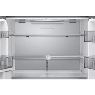 Samsung Bespoke AI Home, 654 L, height 186 cm, black - SBS Refrigerator