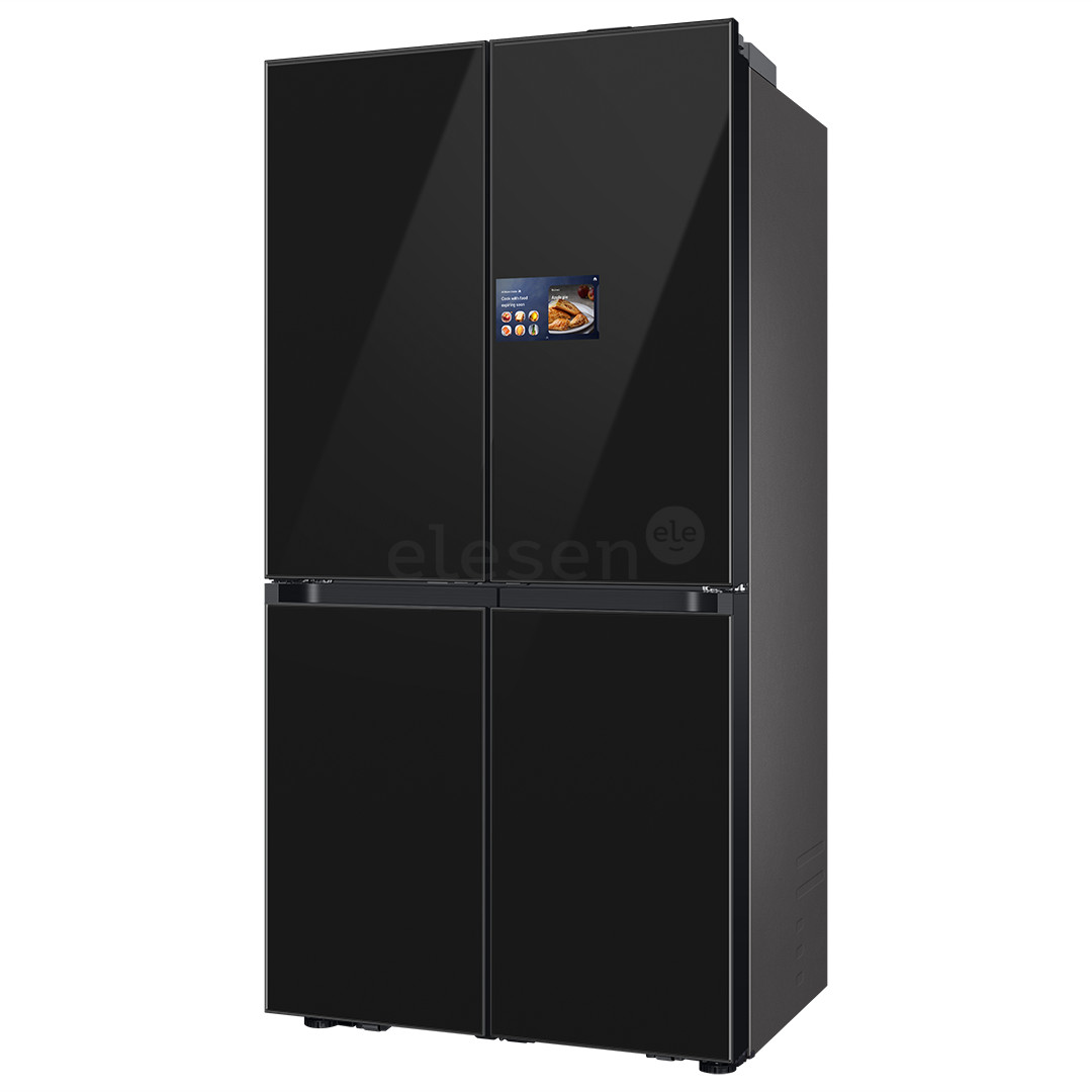 Samsung Bespoke AI Home, 654 L, height 186 cm, black - SBS Refrigerator