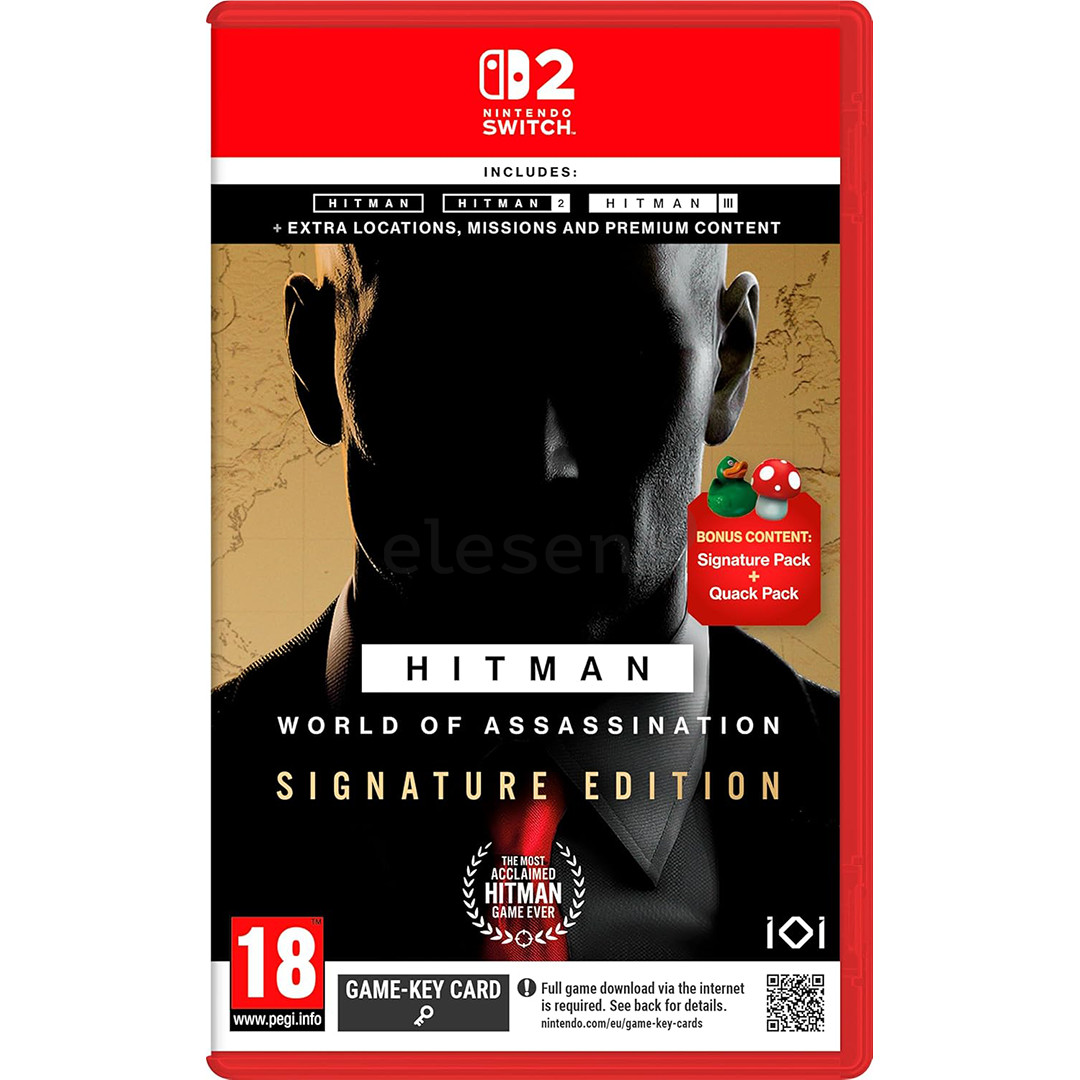 Hitman World of Assassination Signature Edition, Nintendo Switch 2 - Игра