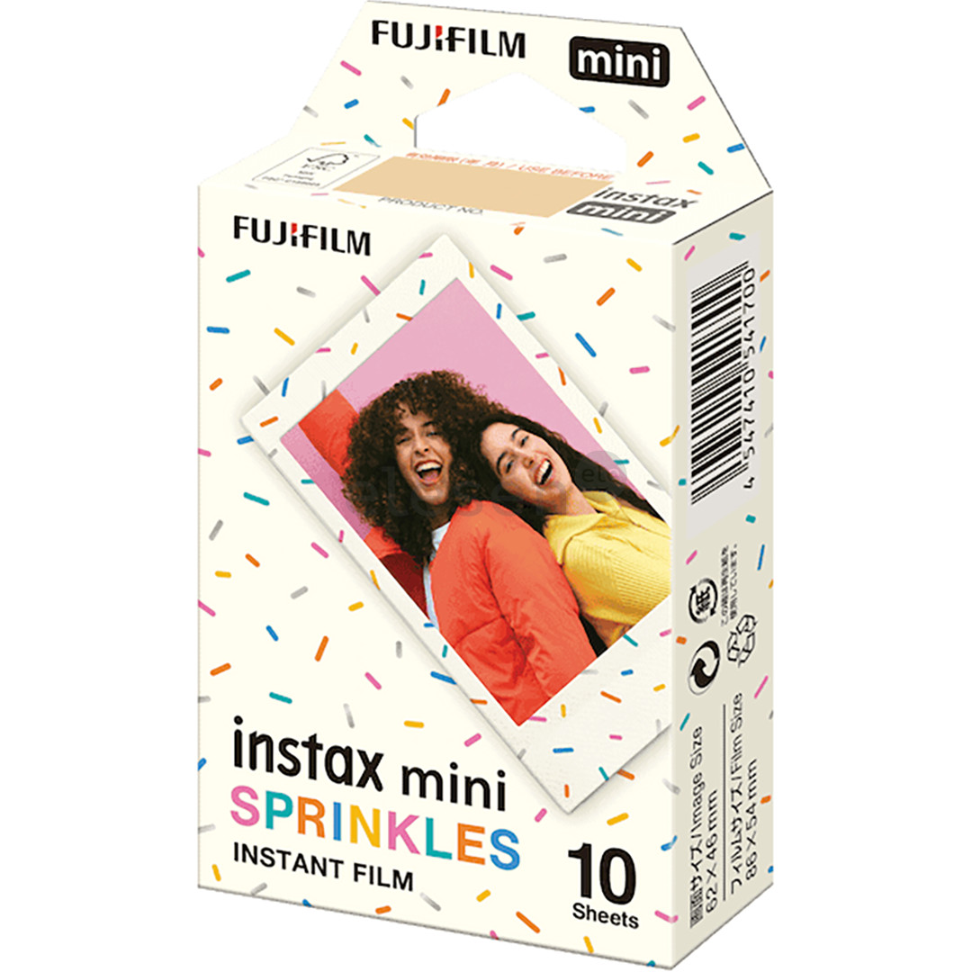 Fujifilm Instax Mini Sprinkles Film, 10 vnt. - Fotoplokštelės