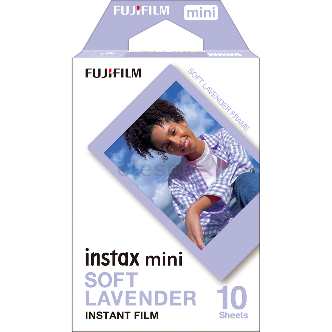 Fujifilm Instax Mini Soft Lavender film, 10 vnt. - Fotoplokštelės 8720094754123
