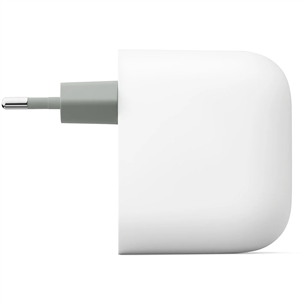 Google Pixel Flex Dual Port 67 W Fast Charger, USB-C, baltas - Įkroviklis