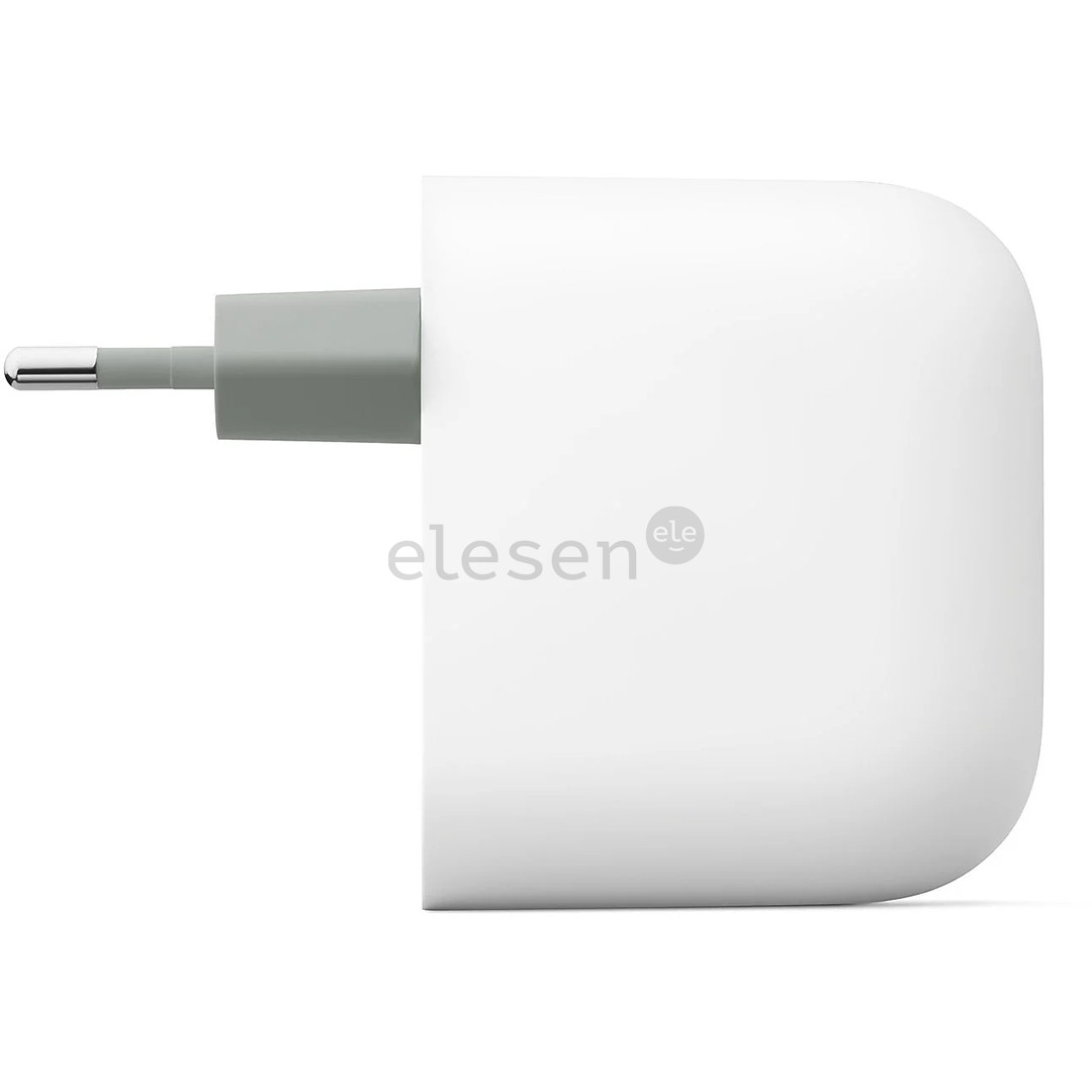 Google Pixel Flex Dual Port 67 W Fast Charger, USB-C, белый - Зарядное устройство