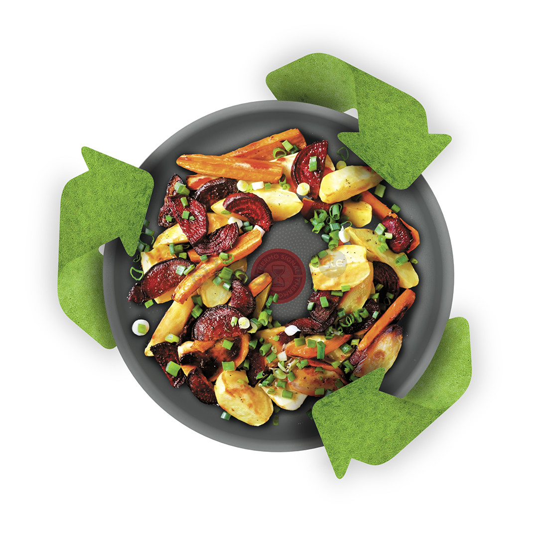 Tefal Ingenio Halo, 22/26 cm, 3-piece set, grey - Frypans + removable handle