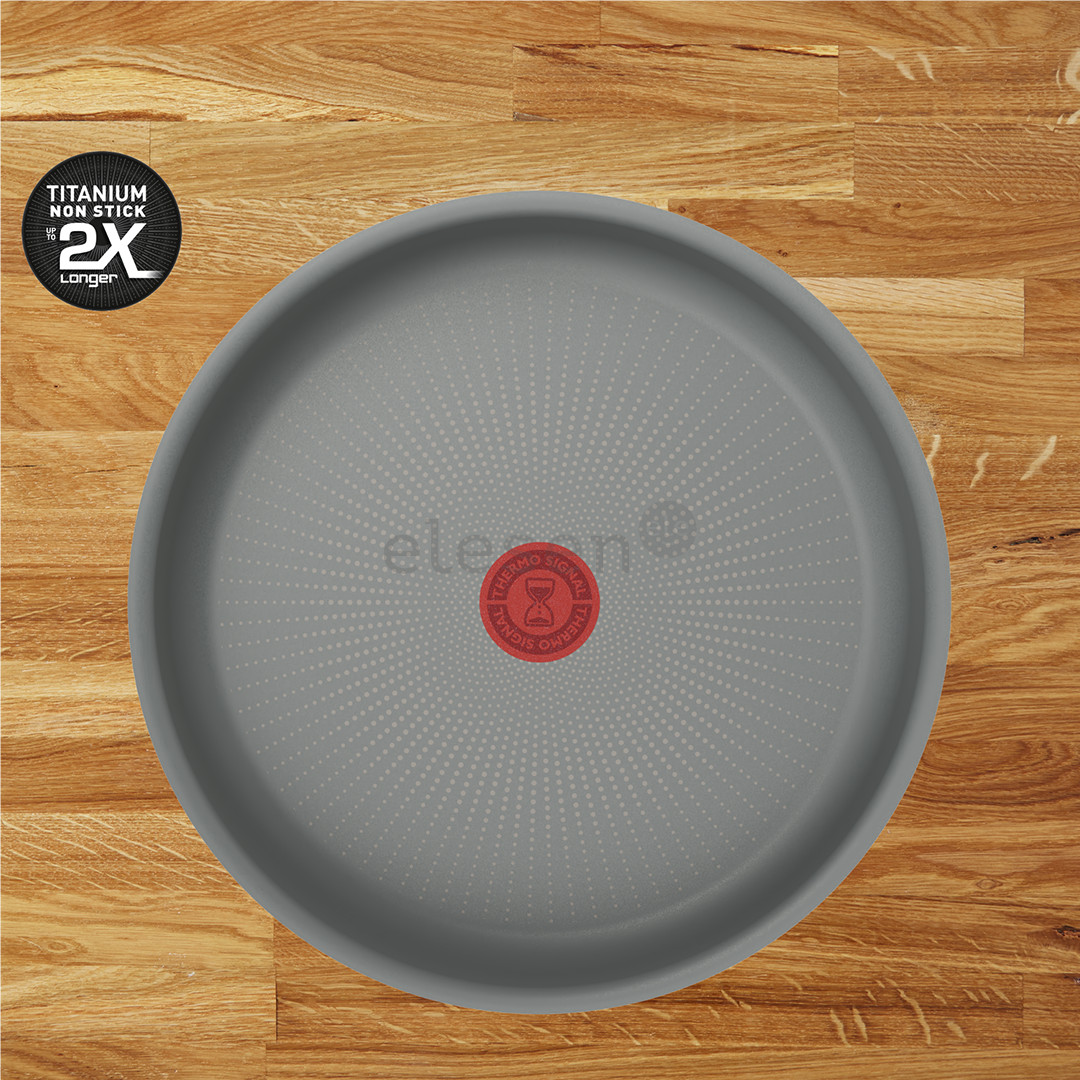 Tefal Ingenio Halo, 22/26 cm, 3-piece set, grey - Frypans + removable handle