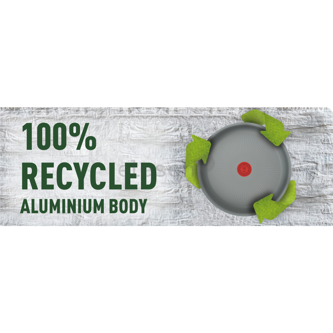 Tefal Ingenio Halo, 22/26 cm, 3-piece set, grey - Frypans + removable handle