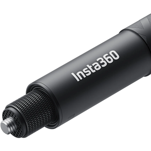 Insta360 85cm Invisible Selfie Stick, juodas - Kameros laikiklis