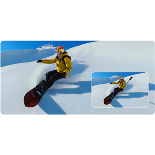 Insta360 85cm Invisible Selfie Stick, juodas - Kameros laikiklis