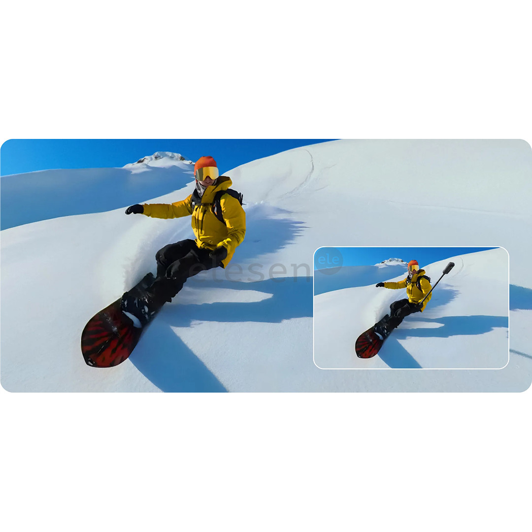 Insta360 85cm Invisible Selfie Stick, черный - Ручной штатив для камеры