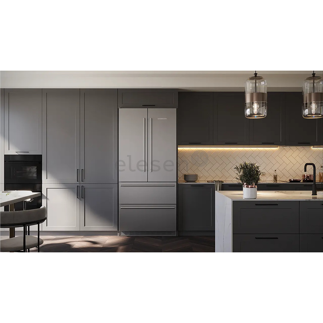 Liebherr BioFresh NoFrost, 522 L, aukštis 203 cm, nerūdijančio plieno - Šaldytuvas