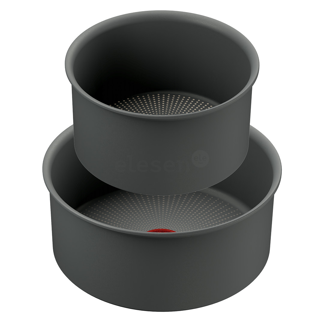 Tefal Ingenio Halo, 16/20 см, 3 предмета, серый - Комплект кастрюль + съемная ручка