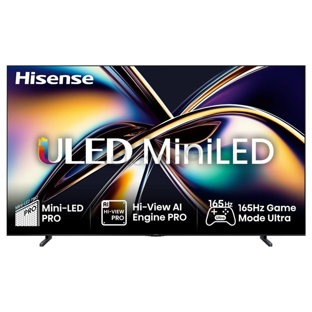 Hisense U8Q, 100'', 4K UHD, ULED, Mini LED, черный - Телевизор