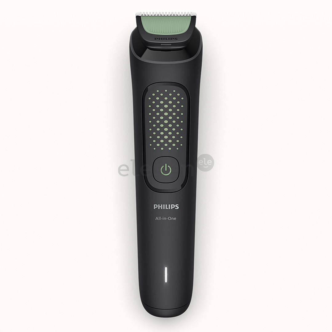 Philips All-in-One Trimmer 3000 Series, 9 viename, juoda - Plaukų kirpimo mašinėlė