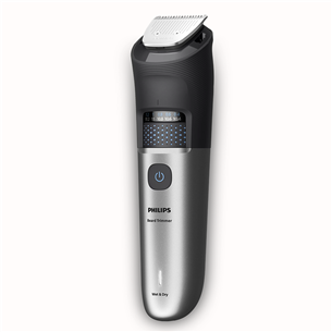 Philips Beard Trimmer 7000, черный/серый - Триммер для бороды