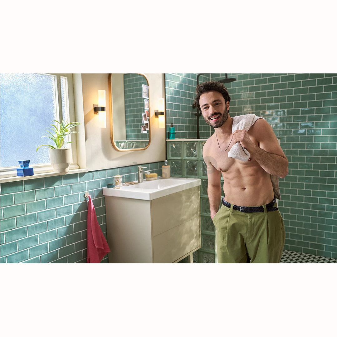 Philips Body Groomer 3000 Series, бритвенная система Triple Protect, серый - Бритва для тела