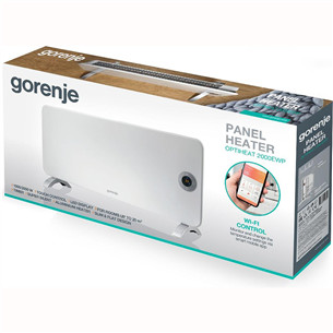 Gorenje OPTIHEAT 2000EWP, 2000 W, white - Heater