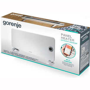 Gorenje OPTIHEAT 2000EWP, 2000 Вт, белый - Термовентилятор