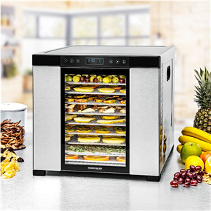 Rommelsbacher, 1000 W, stainless steel/black - Dehydrator
