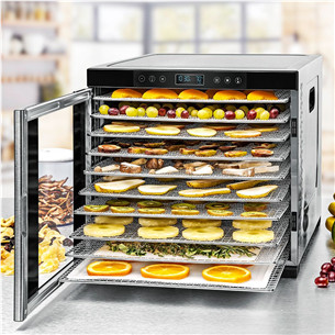 Rommelsbacher, 1000 Вт, нерж. сталь/черный - Сушилка для продуктов