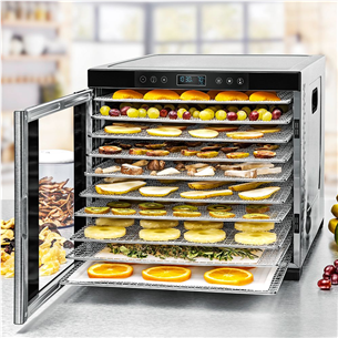 Rommelsbacher, 1000 W, stainless steel/black - Dehydrator