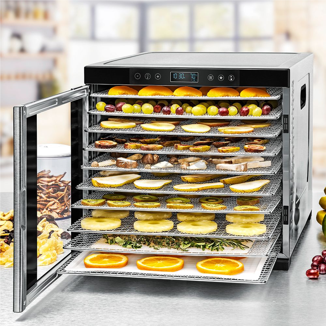 Rommelsbacher, 1000 W, stainless steel/black - Dehydrator