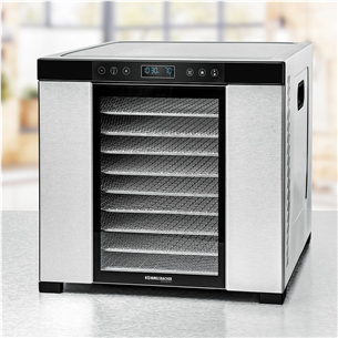 Rommelsbacher, 1000 W, stainless steel/black - Dehydrator