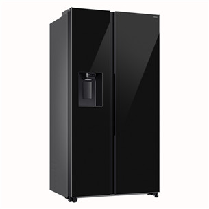 Samsung, NoFrost, 635 L, aukštis 179 cm, juodas - SBS Šaldytuvas