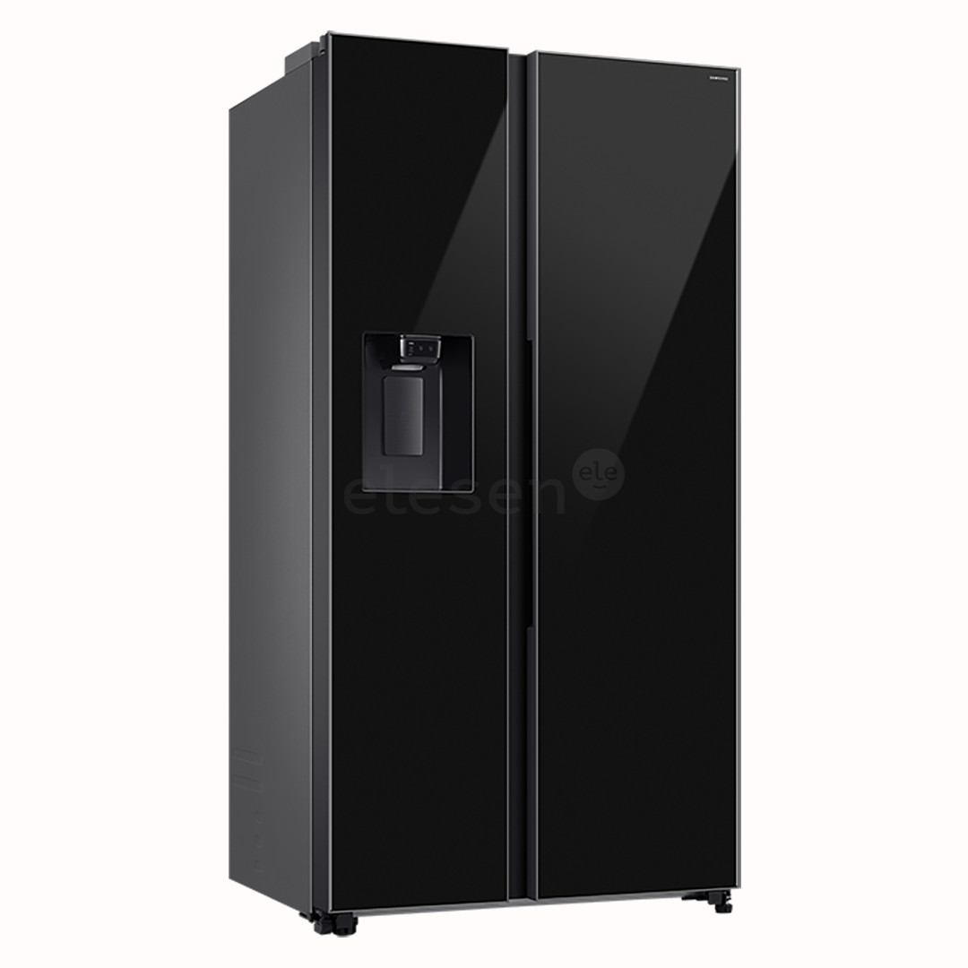 Samsung, NoFrost, 635 L, aukštis 179 cm, juodas - SBS Šaldytuvas