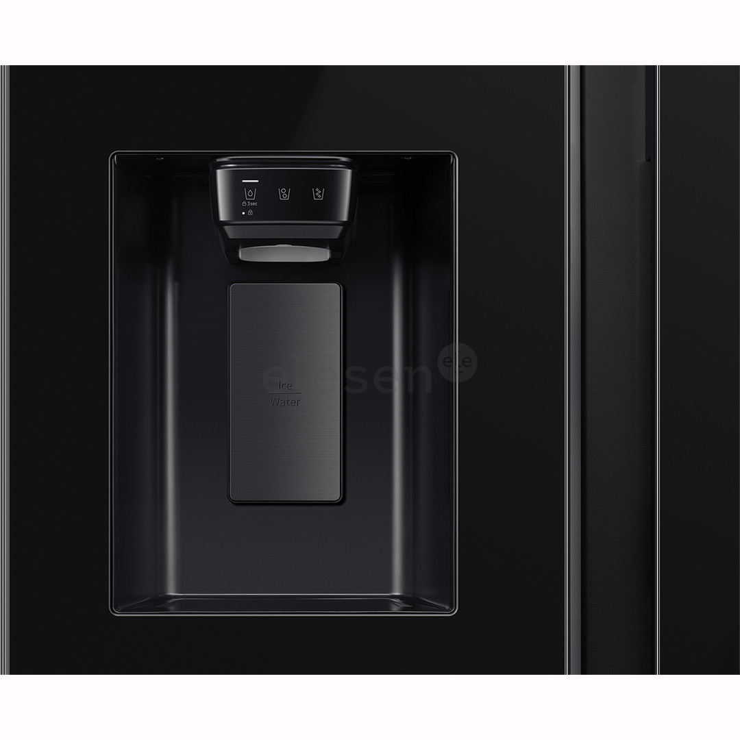 Samsung, NoFrost, 635 L, aukštis 179 cm, juodas - SBS Šaldytuvas