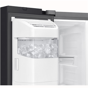 Samsung, NoFrost, 635 L, aukštis 179 cm, juodas - SBS Šaldytuvas