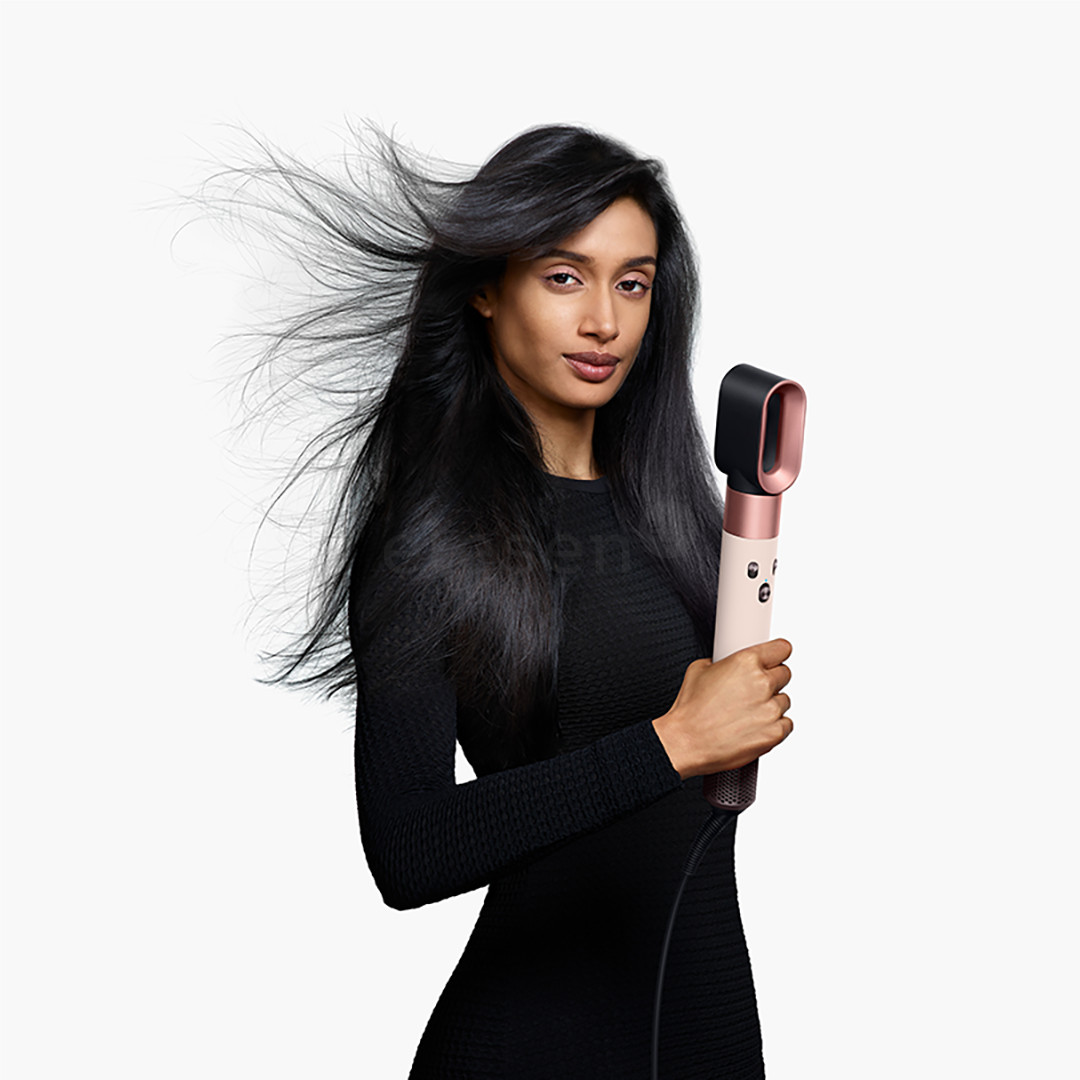 Dyson Airwrap i.d.™, Bluetooth®, 1300 W, Straight+Wavy, Ceramic Pink/Rose Gold - Airstyler