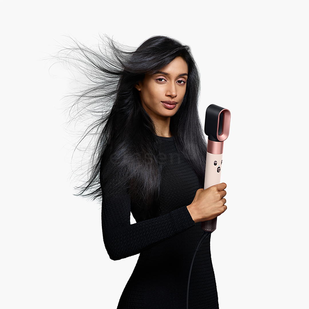 Dyson Airwrap i.d.™, Bluetooth®, 1300 Вт, Straight+Wavy, Ceramic Pink/Rose Gold, розовый/розовое золото - Стайлер для волос