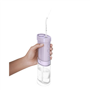 Philips Sonicare Compact Flosser 1000, violetinis - Irigatorius