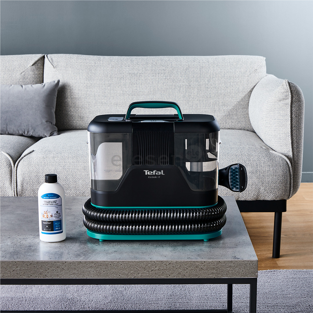 Tefal Clean It, juodas/žalias - Kilimų ir apmušalų valymo įrenginys