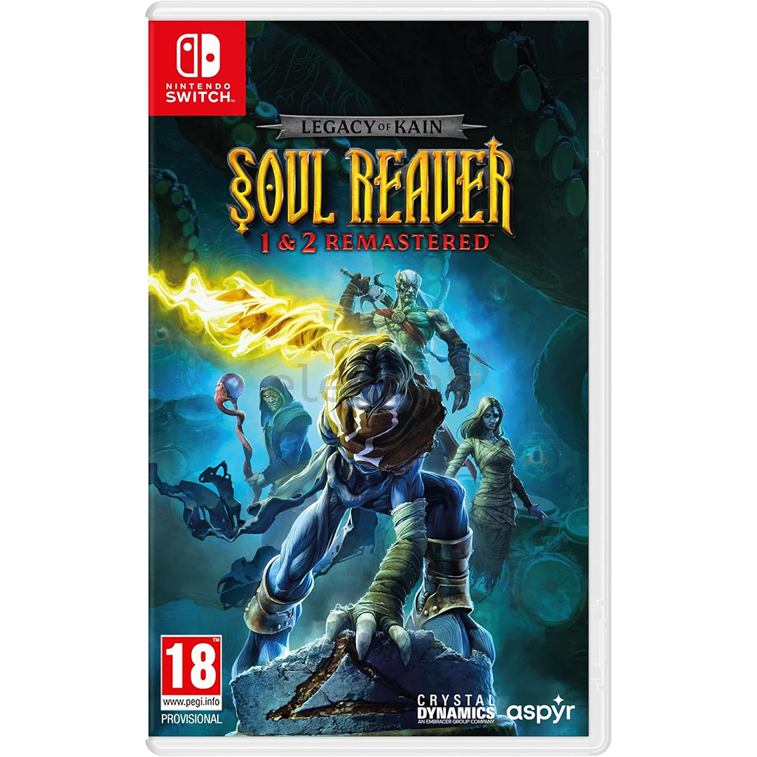 Legacy of Kain: Soul Reaver 1 & 2 Remastered, Nintendo Switch - Игра