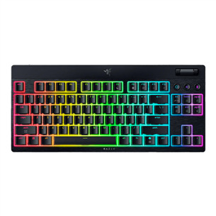 Razer BlackWidow V4 Low-Profile HyperSpeed, clicky, TKL, US, черный - Беспроводная клавиатура