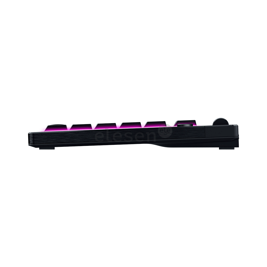 Razer BlackWidow V4 Low-Profile HyperSpeed, clicky, TKL, US, black - Wireless keyboard