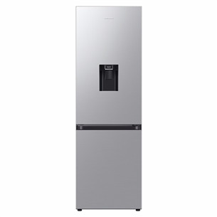 Samsung SmartThings AI Energy, No Frost, 341 L, aukštis 186 cm, sidabro spalvos - Šaldytuvas