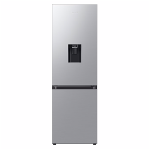 Samsung SmartThings AI Energy, No Frost, 341 L, height 186 cm, silver - Refrigerator RB34C632ESA/EF