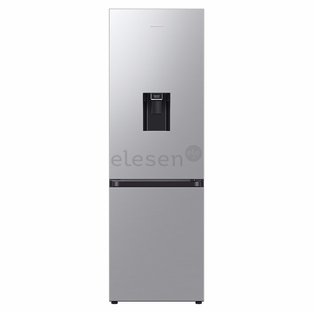 Samsung SmartThings AI Energy, No Frost, 341 L, aukštis 186 cm, sidabro spalvos - Šaldytuvas