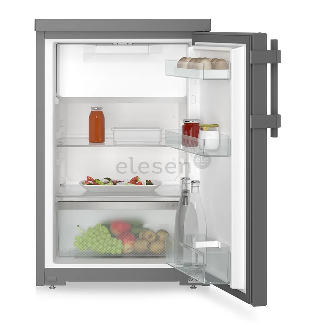 Liebherr Pure, SmartFrost, 112 L, aukštis 85 cm, tamsiai pilkas - Šaldytuvas