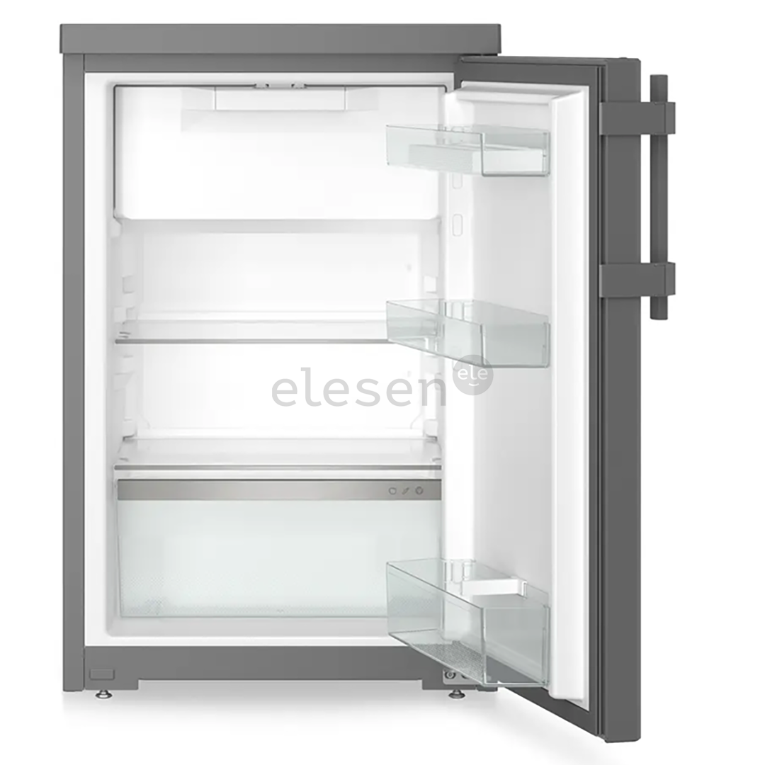 Liebherr Pure, SmartFrost, 112 L, aukštis 85 cm, tamsiai pilkas - Šaldytuvas