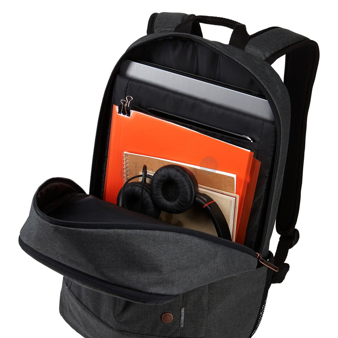 Case Logic Era, 15,6", tamsiai pilka - Nešiojamojo kompiuterio kuprinė