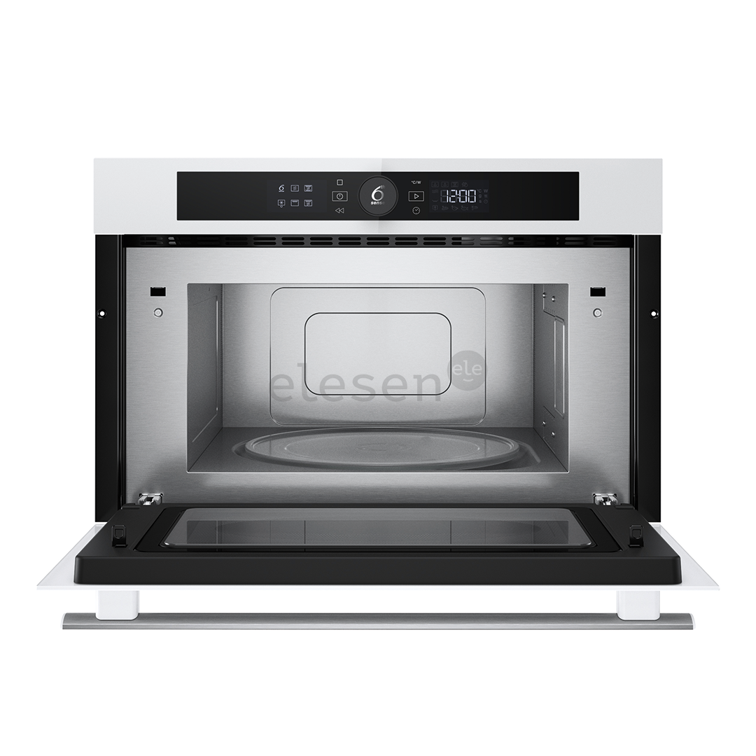 Whirlpool, 31 L, 1000 W, white - Built-in microwave oven with grill